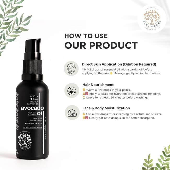 Avocado Oil — premium carrier oils