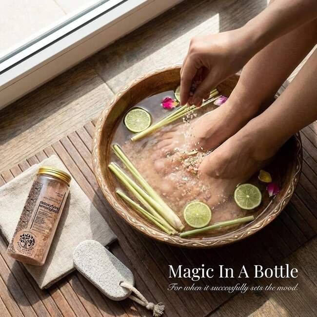 Detoxyfying Lemongrass — bath salts