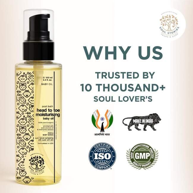 Head to Toe Moisturizing Baby Oil — baby oils