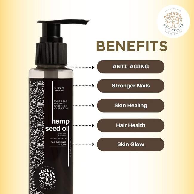 Hemp Seed oil — cold-pressed carrier oils