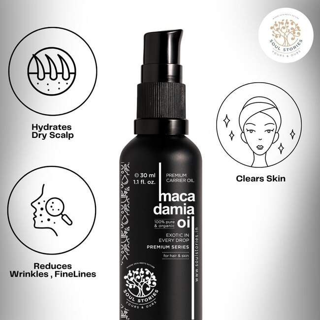 Macadamia oil — premium carrier oils
