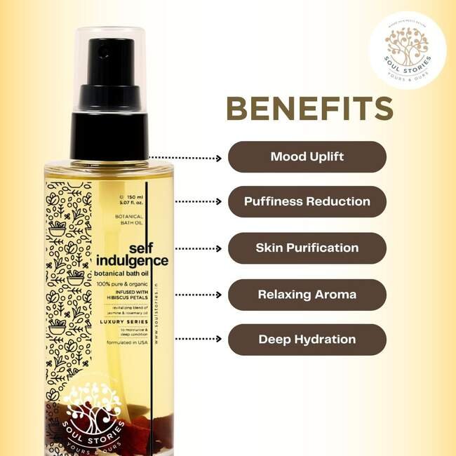 Self Indulgence Botanical Bath Oil — botanical bath oils