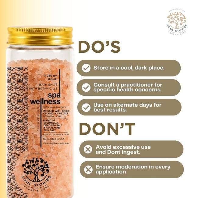 Spa Wellness — bath salts